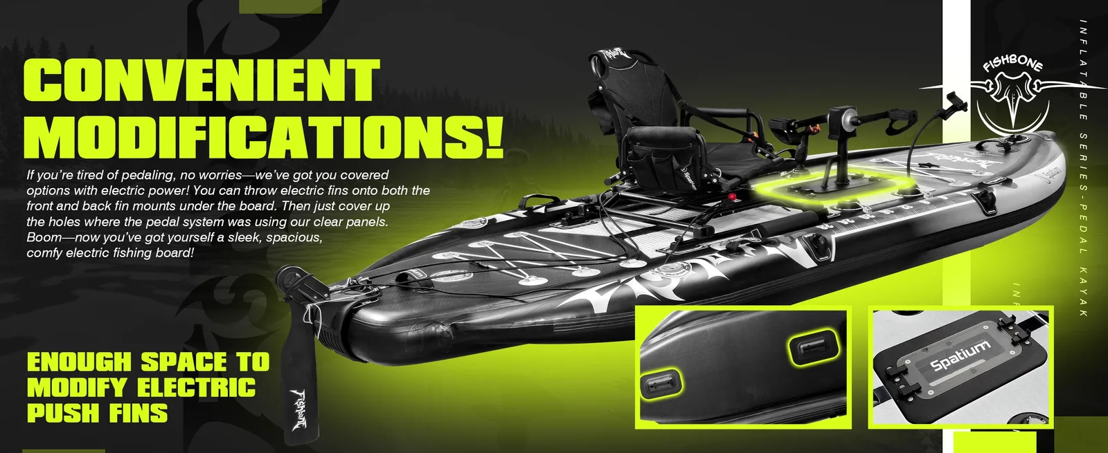 mount motors or push poles