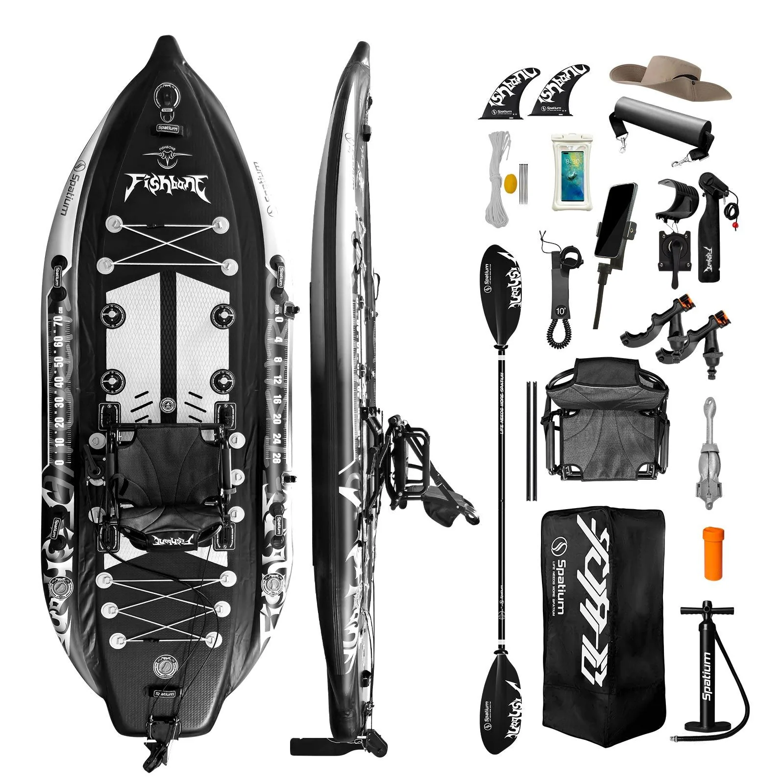 FishBone Basic with accessories