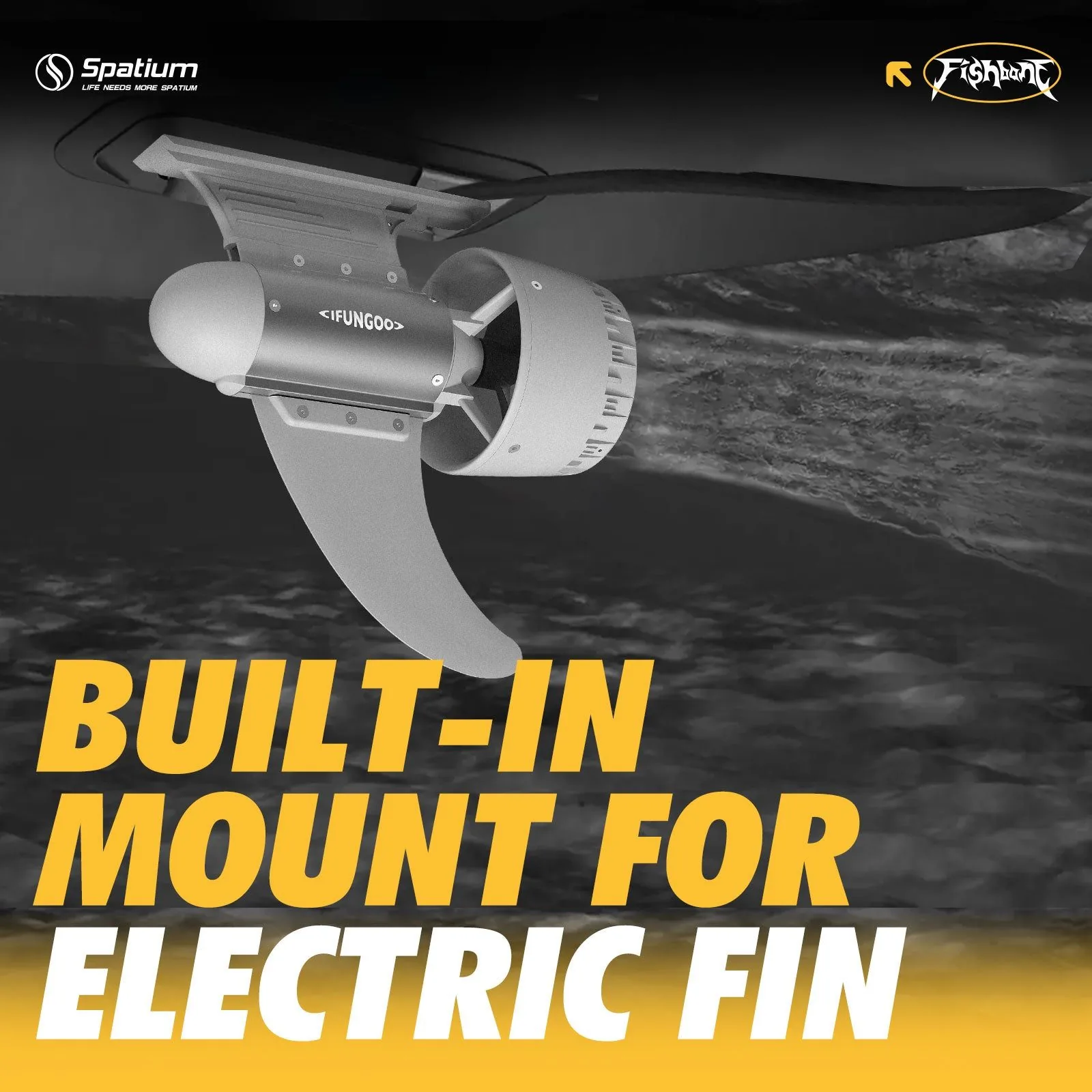 Built-in fin mount