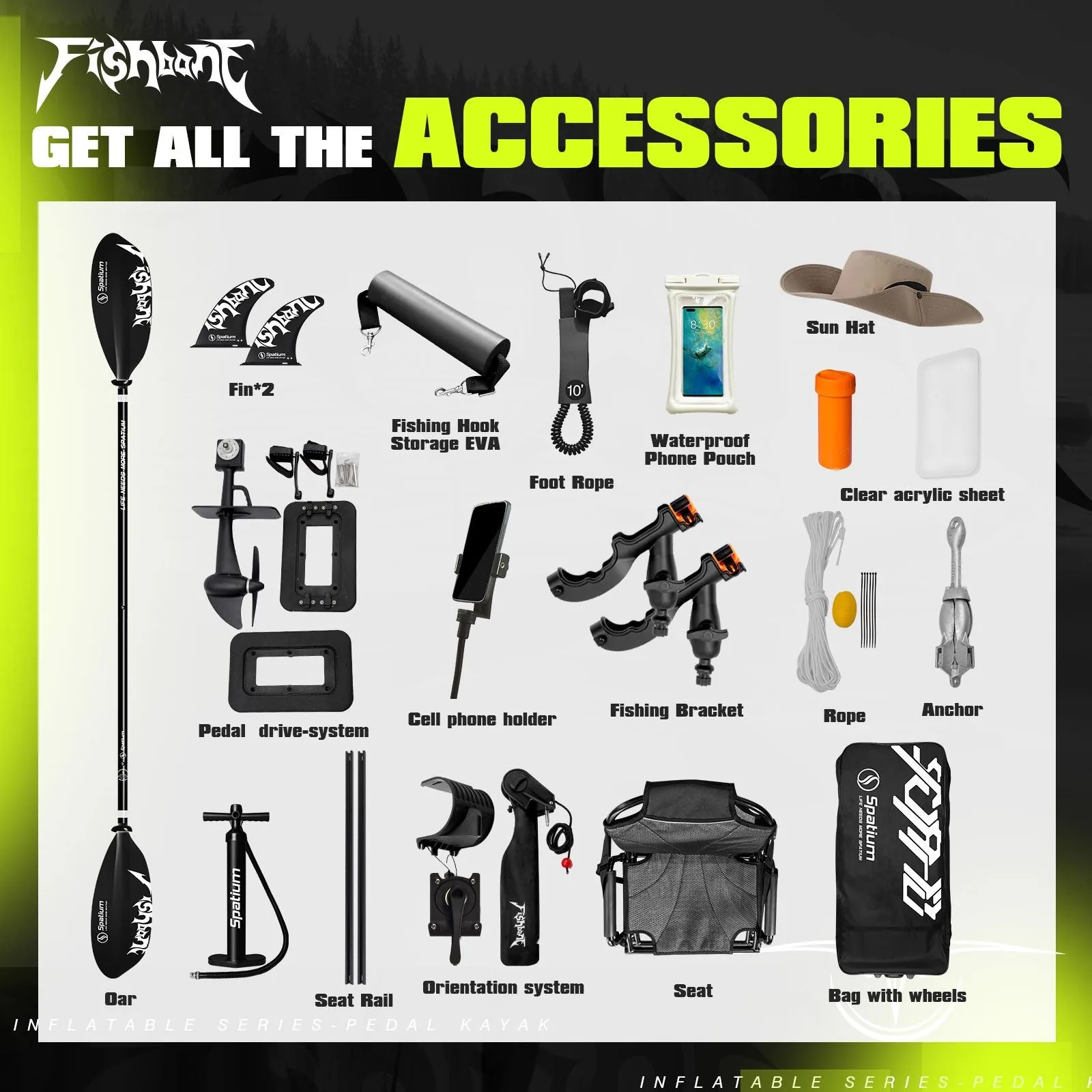 All included accessories