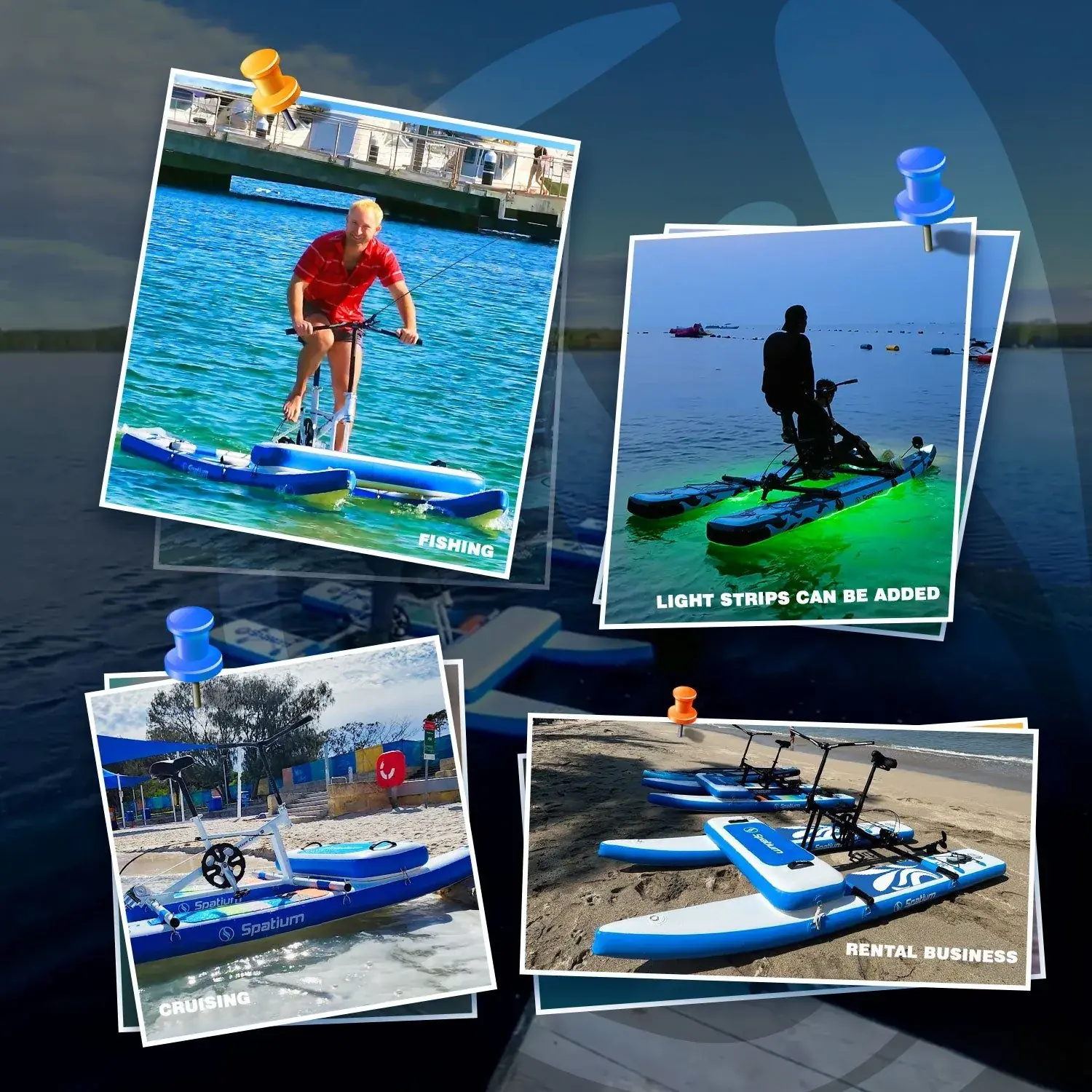 Riding the Water Bike 2.0