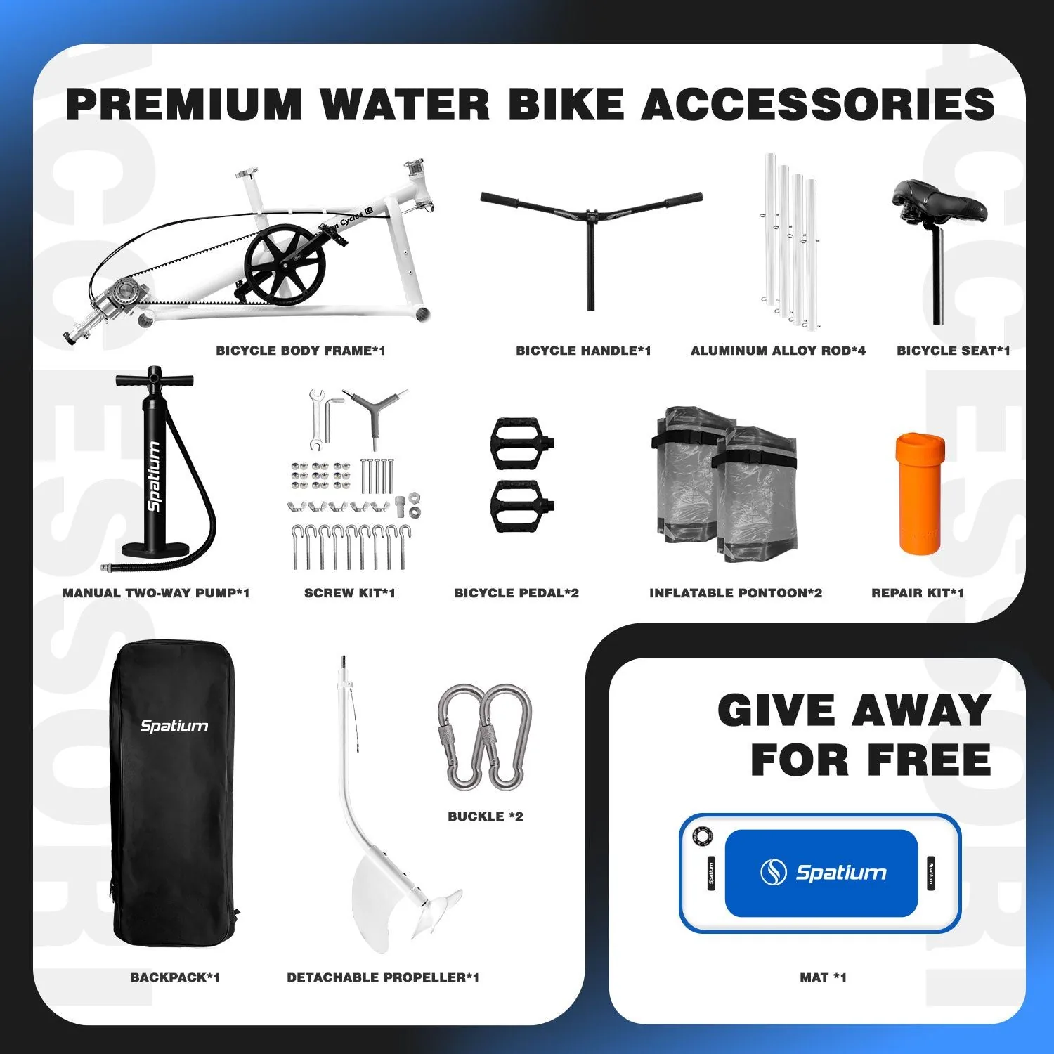 Premium accessories package